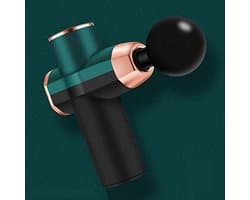 Massagepistool - Mini massageapparaat - Spierherstel - 4 snelheden - Compact formaat - Zwart