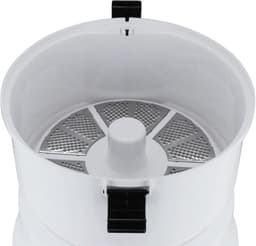 Elektrische Aardappelschilmachine - Groente Schillen - Snel Groenten Bereiden - Grote Capaciteit - 0.8 kg - Wit — thumbnail 3
