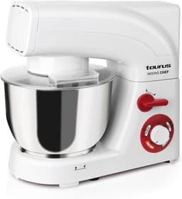 Mixer - Keukenmachine - Bakken en Koken - Krachtige 1200W Motor - 5.5 Liter Kom - Wit — thumbnail 4