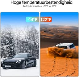 Auto Dashcam - Rit Camera - Veilig Documenteren - Drie Kanalen Opname - 1080p FHD - Zwart — thumbnail 3