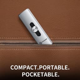 Dubbele poort USB-drive - Flash drive - Bestanden Opslaan - Snelle USB 3.2 - 512 GB - Zilverkleurig — thumbnail 5