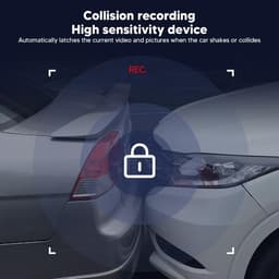 Dashboardcamera - Rijcamera Auto - Veilig Reizen - Groothoeklens F1.8 - 1080P FHD - Zwart — thumbnail 4