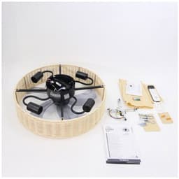 FARELEK – Alyzia 40 cm – Plafondventilator met licht – DC motor — thumbnail 2