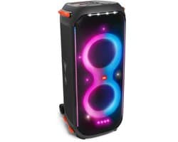 JBL PartyBox 710 - 800W Party Speaker met Lichtshow - Krachtige Bluetooth Speaker - DJ & Microfoon Aansluiting - IPX4 Waterdicht- Feest Luidspreker - Zwart