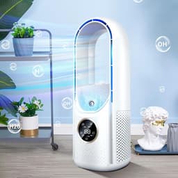 Draagbare Airconditioner - Persoonlijke Koeler - Ruimte Koelen - Zes Snelheden — thumbnail 2