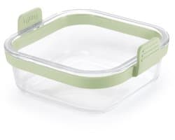 Lékué Airfryer Ovenschaal Vierkant - Glas - Transparent