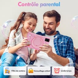 RFWR® 7 Inch Kindertablet met Android 13, Octa-Core Processor, 8GB RAM, 64GB Opslag, HD-Scherm en Ouderlijk Toezicht — thumbnail 3