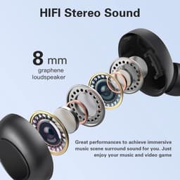 RFWR® Bluetooth Koptelefoon met 50 Uur Speeltijd en Geavanceerde Ruisonderdrukking — thumbnail 4