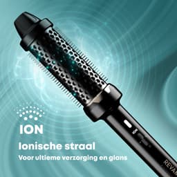 REVAMP Progloss Big Round Brush BR1400A Stijlborstel Zwart — thumbnail 5