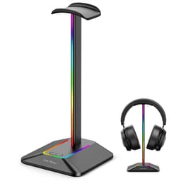 Gaming Headset Stand – Aluminium Koptelefoonhouder met USB-Hub & Personaliseerbare RGB Verlichting voor Gaming Setup — thumbnail 1