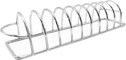Rib Rack Grill, Large Bbq Rack, 8.66-Inch Compact Stainless Steel Non-Stick Frame, Cooking Tool for Outdoor Air Fryer Picnic Lawn Garden Use, Meal Prep, Events, or Weekend — thumbnail 8