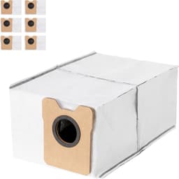 Vervangende stofzakken geschikt voor Eufy Robot Vacuum Omni C20 - Afneembaar - Grote capaciteit - 6 stuks inbegrepen — thumbnail 1