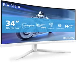 Philips Evnia 34M2C5501A - QHD Curved Ultrawide Gaming Monitor - Ambiglow - 180Hz - 34 inch — thumbnail 7