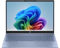 "HP OmniBook 5 NGAI 16-ag1072nd Copilot+ PC AMD Ryzen AI 7 350 Laptop 40,6 cm (16"") 2K 16 GB LPDDR5x-SDRAM 512 GB SSD Wi-Fi 6 (802.11ax) Windows 11 Home Blauw"