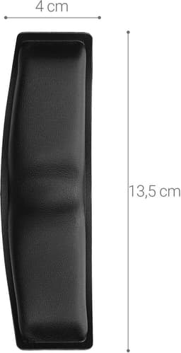 kwmobile band geschikt voor Sennheiser HD560S / HD400 Pro / HD620S - Koptelefoonband in zwart - Zachte hoofdband voor hoofdtelefoon — thumbnail 3