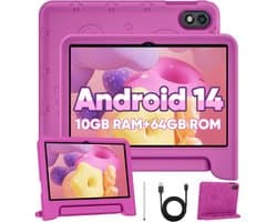 Kindertablet Vanaf 3 Jaar - Tablet Kinderen - 64gb - 10 Inches