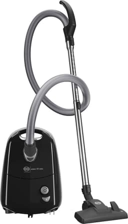 SEBO AIRBELT E1 Nero Zwart - Lichte sledestofzuiger - Met stootrand voor bescherming meubilair - Accessoires makkelijk opgeborgen — thumbnail 1