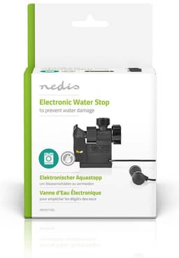 Nedis Elektronische Waterstop - 3/4" buitendraad - 3/4" Binnendraad - Geschikt voor: Vaatwasser / Wasmachine - Zwart — thumbnail 5