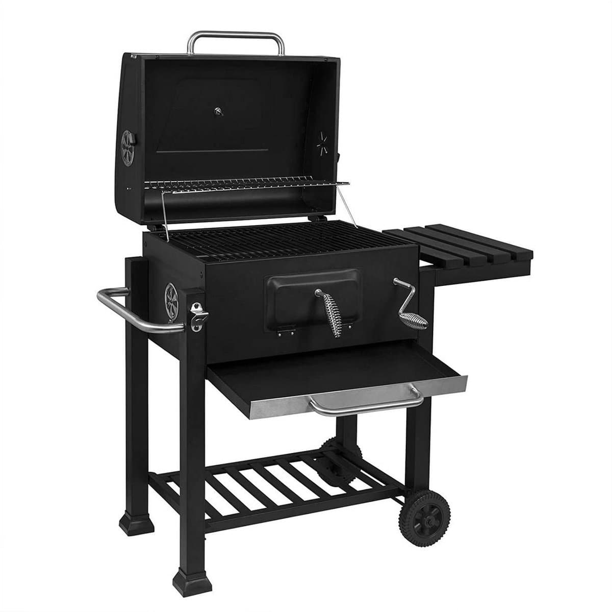 Mara Houtskoolbarbecue - BBQ - Smoker - Barbecues - Zwart - Metaal — afbeelding 1