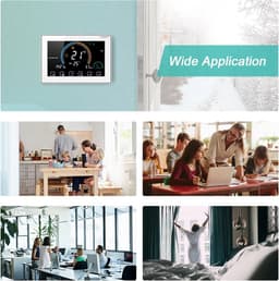 TechU™ Smart Thermostaat Relax – Wit – Alleen voor Elektrische Vloerverwarming – App & Wifi – Google Assistant & Alexa — thumbnail 5