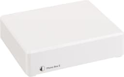 Pro-Ject Phono Box E Voorversterker MM - Compact Design - Nauwkeurige Geluidsweergave - Eenvoudige Plug & Play - Wit — thumbnail 4