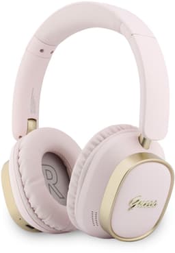 Guess Draadloze koptelefoon voor BT Headphones Enc Rectangle Metal Script - Roze — thumbnail 1