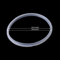 22cm Silicone Rubber Gasket Sealing Ring for Electric Pressure Cooker Parts 5-6L Electric Pressure Cooker Sealing Ring - ShopVlot — thumbnail 4