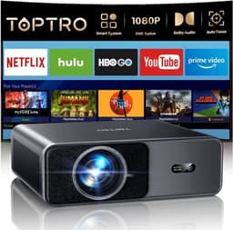 Beamer 1500 ANSI Lumen - Full HD 1080p Resolutie - 75 Watt Vermogen - LCD - Kleur - Home Theater Projector — thumbnail 1
