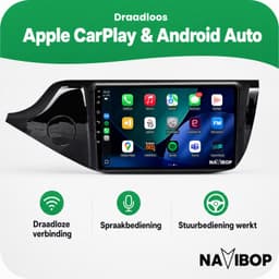 Navibop Autoradio geschikt voor Kia Ceed 2012 t/m 2018 - Draadloos Apple CarPlay & Android Auto - 9 inch touchscreen - Android 15 - 4GB/64GB - Navigatie - Bluetooth - DAB+ ready - 2 din - 2012 2013 2014 2015 2016 2017 2018 — thumbnail 4