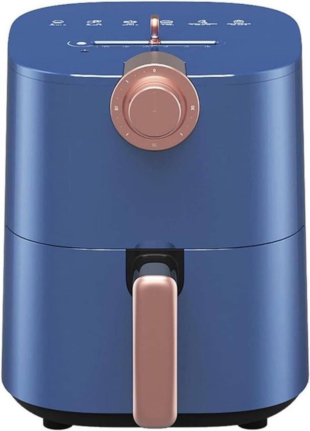 Heteluchtfriteuse - Airfryer Oven - Gezonder Frituren - Snelle Bereiding - 45 Quart - Blauw — afbeelding 1