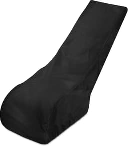 SnelShoppen - Waterproof Grasmaaier Hoes 420D Oxford Tuin Grasmaaier Bescherming met Trekkoord Zwart 186x102x66 cm — thumbnail 1
