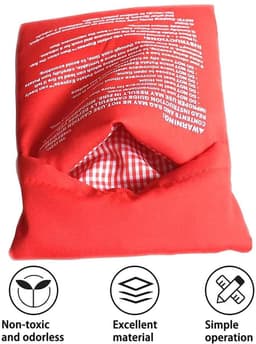 Set van 5 Herbruikbare Magnetron Aardappeltassen voor Snelle Mals Aardappelen — thumbnail 5