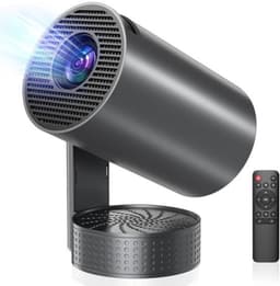 Mini Beamer Draagbaar - 4K Resolutie - 60 Watt Lichtbron - Zwart - Voor Thuisbioscoop En Reizen — thumbnail 1