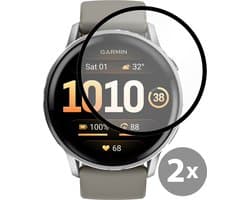 Cazy screenprotector geschikt voor Garmin Venu 4 (45mm) - 2 stuks - Gehard Glas