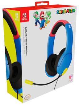 PDP Gaming LVL40 Airlite - Gaming Headset - Nintendo Switch - Mario — thumbnail 2