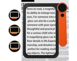 Vergrootglas met Licht - 5x Dimbare LED Verlichting voor Gemakkelijk Lezen