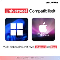 VisiQuality High-Speed Externe Harde Schijf 1 TB - Draagbare Harde Schijf USB 3.0 - Voor Windows & Mac - Xbox & PS4 games - Compact - Met handleiding - Rood — thumbnail 6