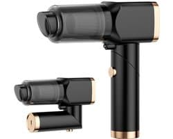 Stofzuiger - Auto Stofzuiger Draadloos - Handstofzuiger - Kleine Stofzuiger - Oplaadbaar - Zwart