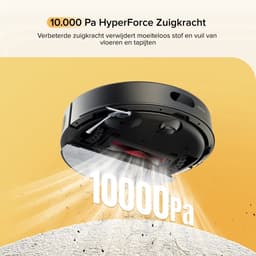 Roborock Q7 M5 Set–Robotstofzuiger met dweilfunctie–10000 Pa sterke zuigkracht–Dubbel antiklitsysteem– 150 min gebruiksduur– LiDAR-navigatie–Stofzuigerrobot voor tapijt– Dierenharen–Zwart–Q5 PRO Upgrade–2 Dweilen — thumbnail 2