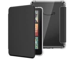 Flexibele TPU Hoes voor 7" Kindle Paperwhite 12e Generatie 2024 - Transparant met Auto Wake/Sleep