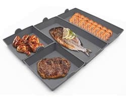 Siliconen Bakplaat Set voor Oven - Herbruikbare Antiaanbak Bakplaten voor Airfryer en Magnetron, Veilig en Makkelijk Schoon te Maken
