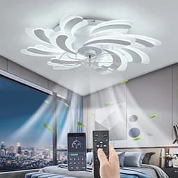 Moderne Dimbare Plafondventilator met Verlichting en 6 Snelheden — thumbnail 4
