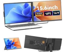 15.6 Inch FHD 1080p Laptop Schermverlenger IPS Dual Monitor Uitbreiding Draagbaar