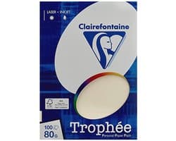 Multifunctioneel A4 Printpapier en Kopieerpapier 80g - 100 Vellen, Zandkleurig