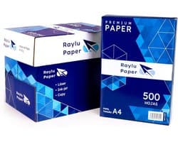 A4 Multifunctioneel Printerpapier 80g - 2500 Vellen voor Laser, Inkjet en Kopieerapparaat, Kantoor en Thuis