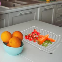 Cosensi - Afwassen Rooster voor Machine Accessoires - Oven Koelrooster Koken Rooster IJzeren Draad Rooster - Bakken Deksels - Instant Air Fryer. — thumbnail 5