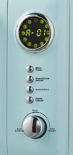 ETNA SMV620TUR Retro Magnetron - 20 liter - Compact, Stijlvol en Efficiënt met 12 Automatische Programma's — thumbnail 3
