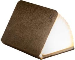 LED Boeklamp Oplaadbaar en Draadloos - Vouwbaar Design in Linnen Look