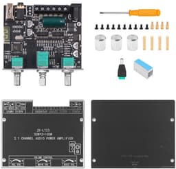 2.1 Kanaals Bluetooth Audio Versterker Module 50W + 50W + 100W Subwoofer Digitale Eindversterker — thumbnail 2