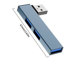 USB 3.0 haakse dockingstation splitter